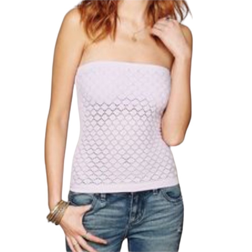 FREE PEOPLE INTIMATES Long Bandeau in Cream Size XS